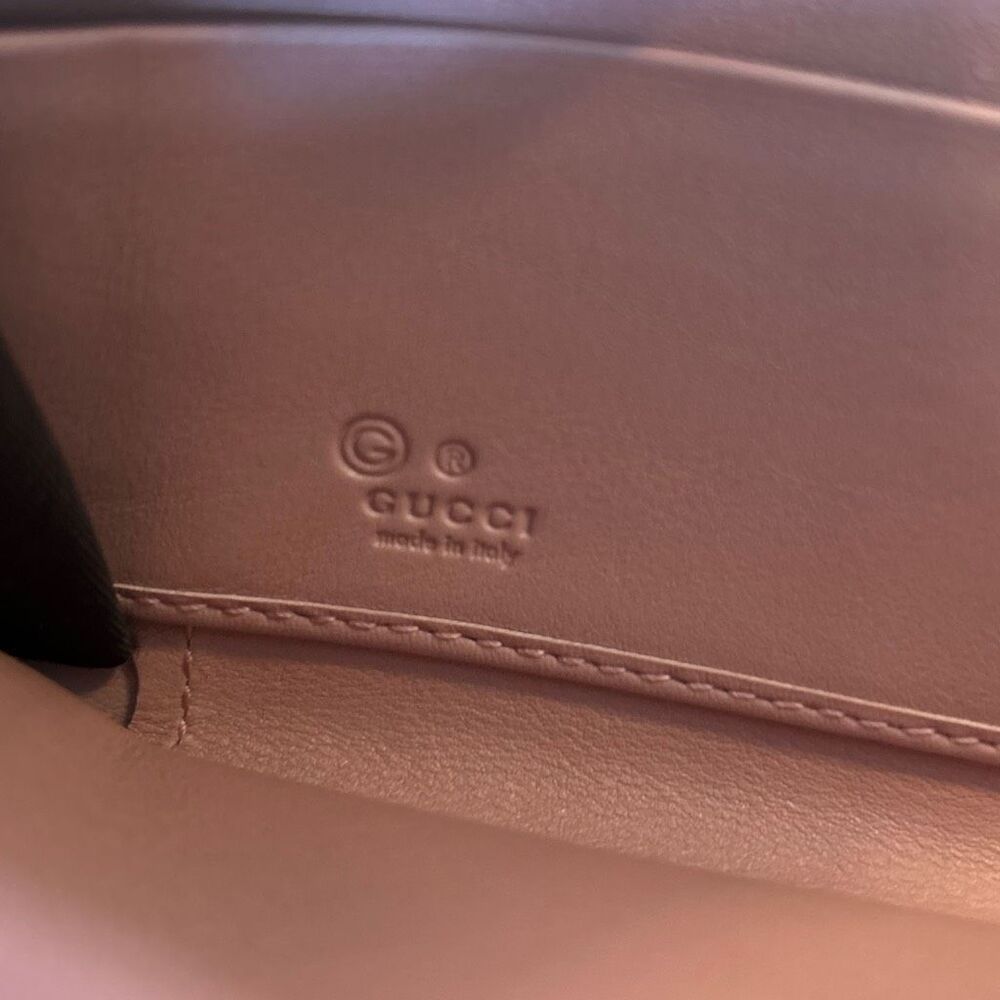 Gucci Micro Guccissima Long Wallet Leather Pink with BOX - Picture 5 of 16